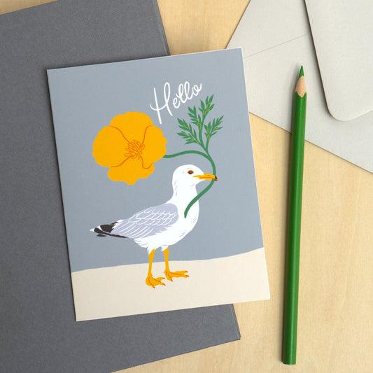 California Hello Card