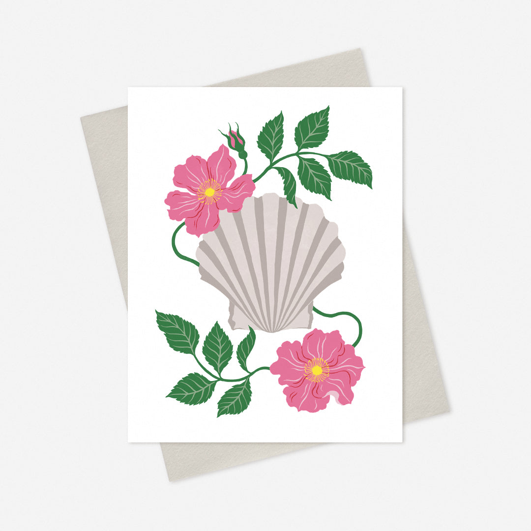 Pink Rose Card