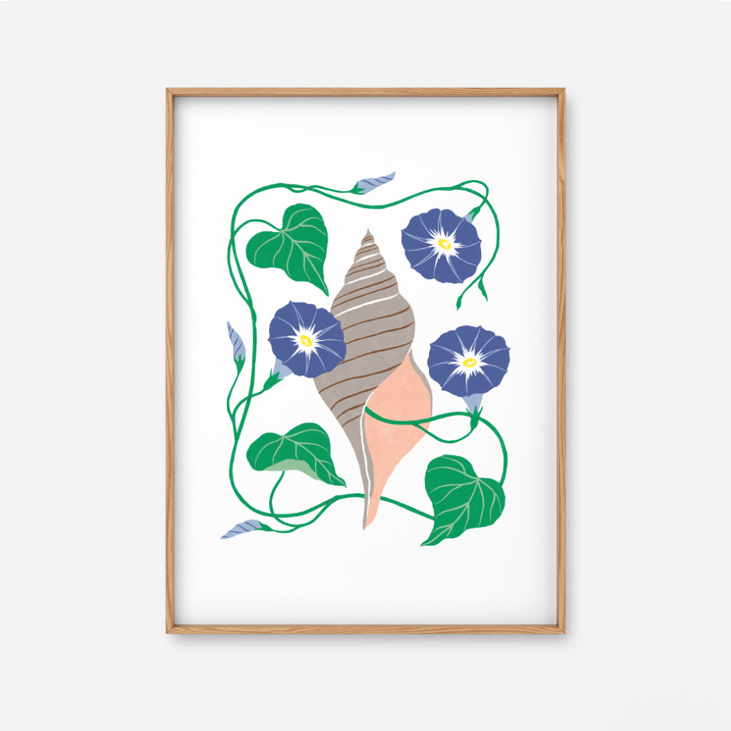 Morning Glory Art Print