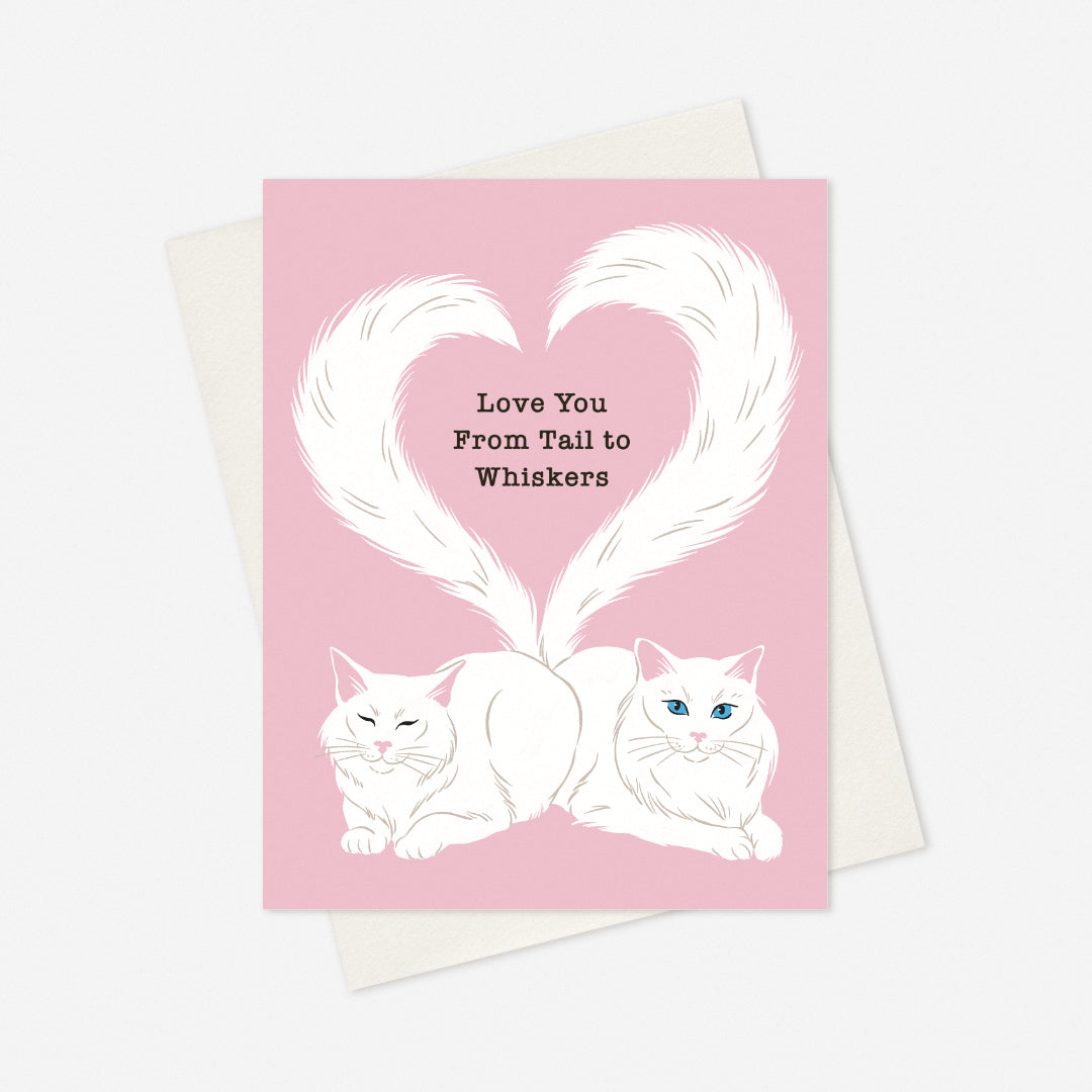 Feline Valentines Card