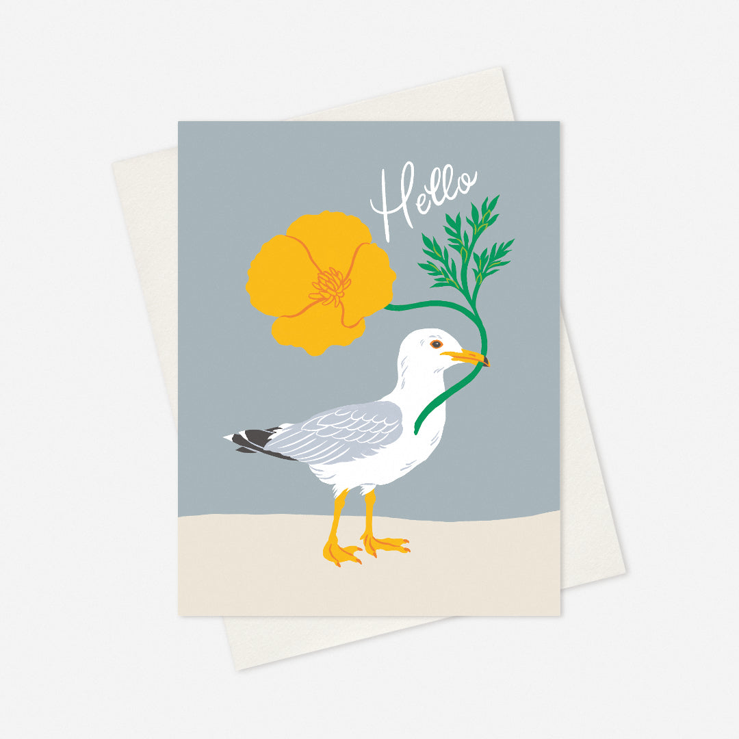 California Hello Card