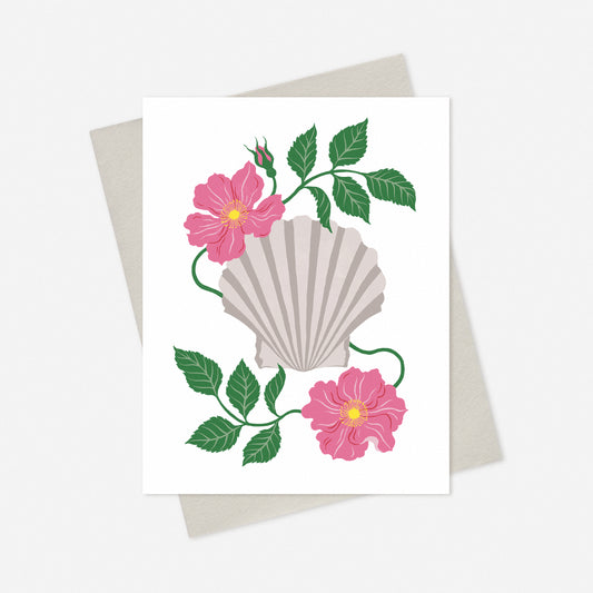 Pink Rose Card