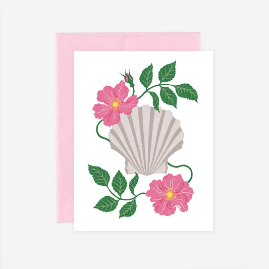 Pink Rose Card