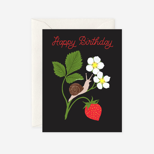 Strawberry Birthday Card